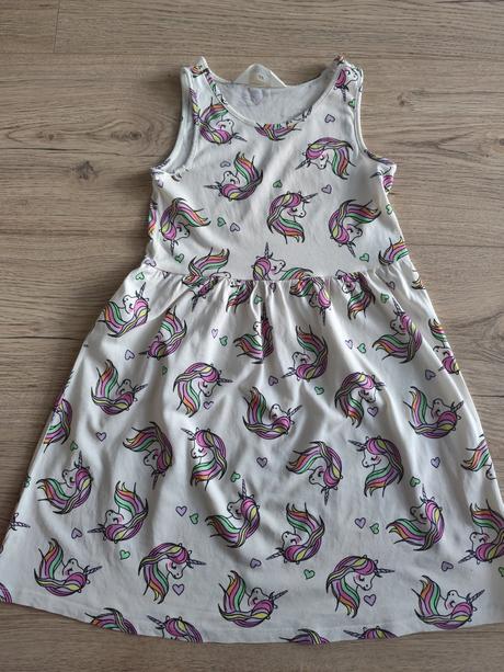 Balík šiat pre dievčatko veľ. 122/128, h&m,122