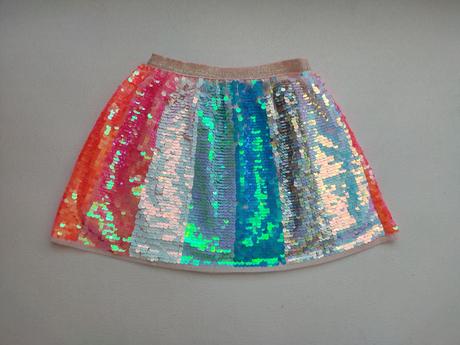 Flitrová sukňa, h&m,110