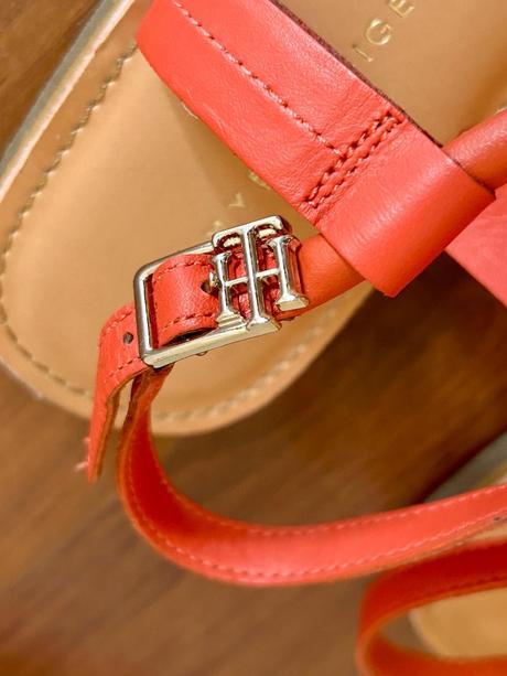 Celokožené sandalky zn.tommy hilfiger č.40, tommy hilfiger,40