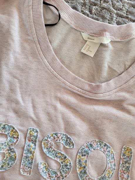 Tehotenská mikina, h&m,l