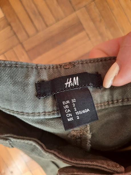 Dámske/ dievčenské šortky, h&m,xs
