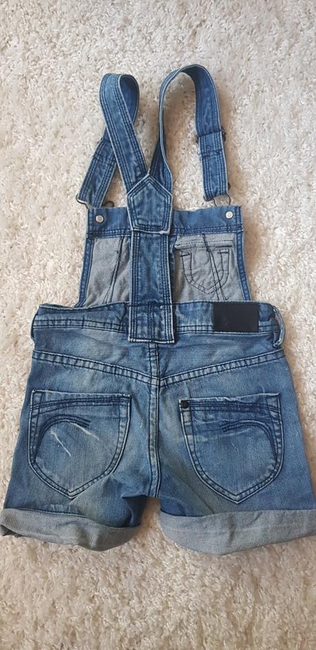 Riflové kraťasy na traky, h&m,116