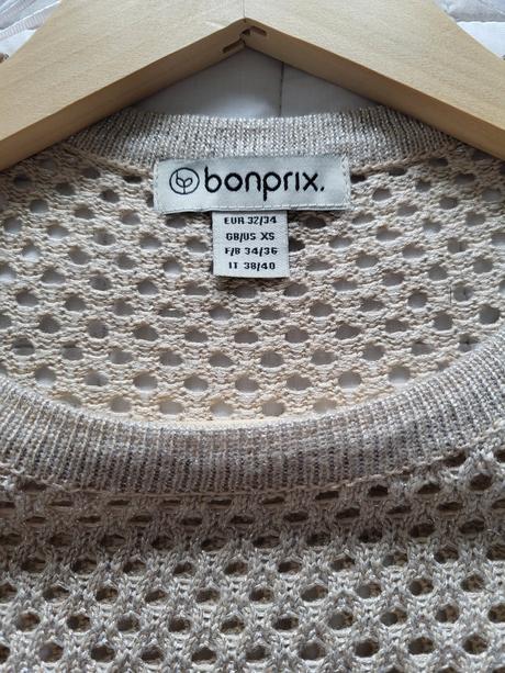 Úpletové letné šaty, bonprix,xs