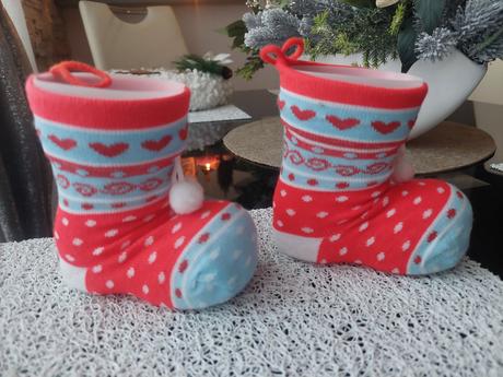 Dekorácia čižmyčky,