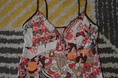 Vzorované tielko, s