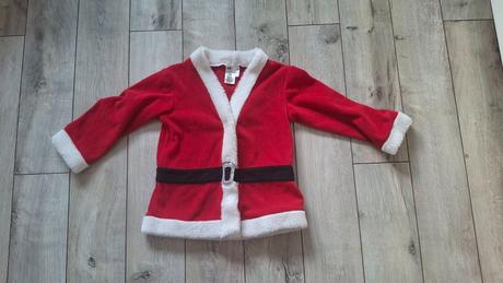 Mikulášsky kabátik h&m 122 velkost, 