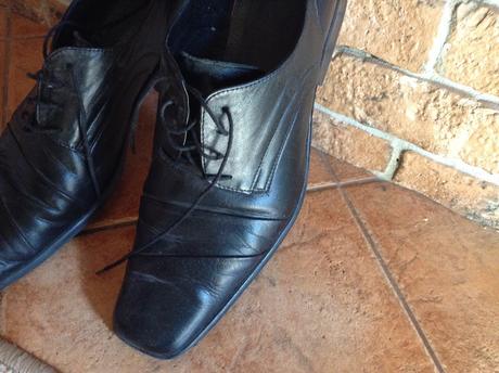 Kožené spoločenské topanky, 44