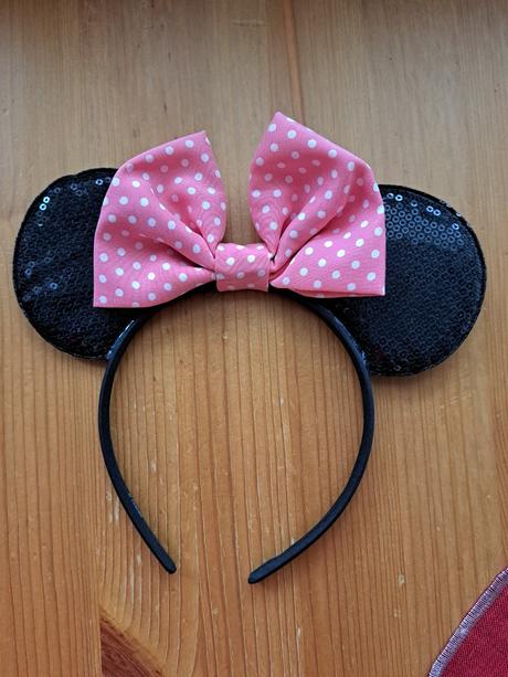 Čelenka minnie - ružová, 