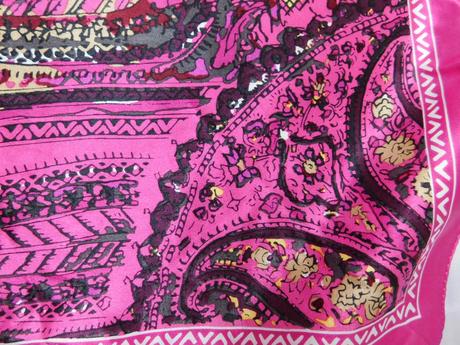 Anna klein kvalitná luxusna hodvabna šatka, xl