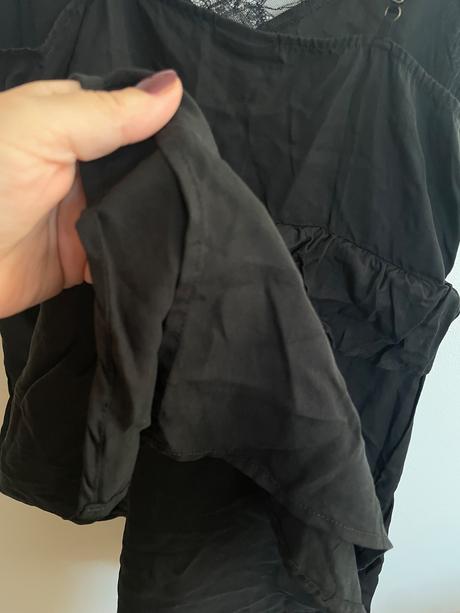 Cierne midi saty s krajkou vero moda, vero moda,l