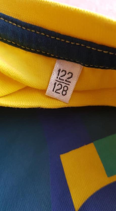 Tričko s dlhým rukávom č.122/128, c&a,122