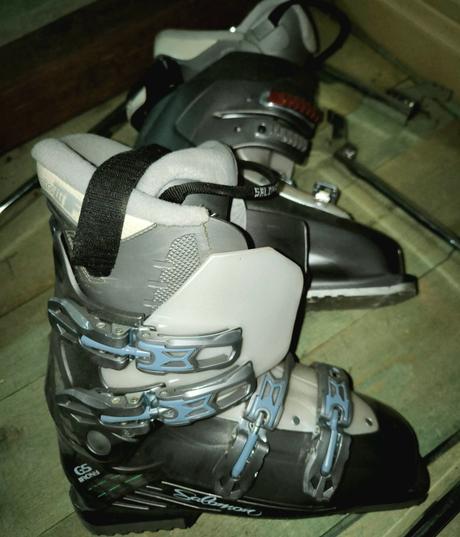 Lyžiarky, salomon,40