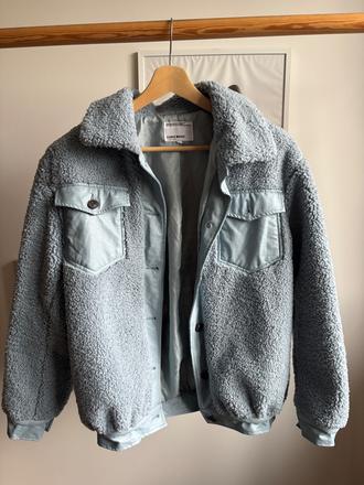 Štýlová teddy bundička, s