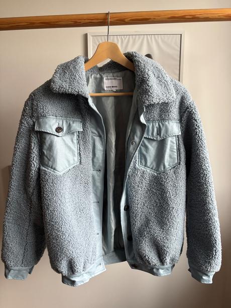 Štýlová teddy bundička, s