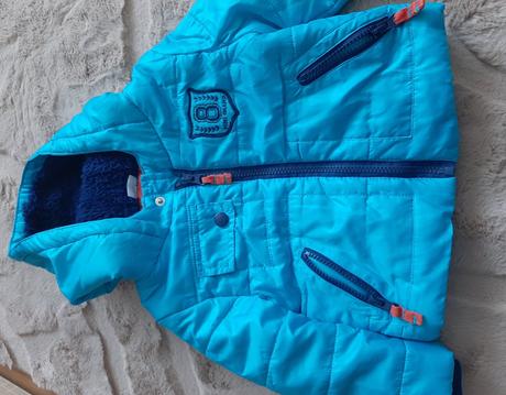 Zimná bundička 12-18 mesiacov, f&f,80