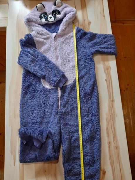 Spací overal fialový, lupilu,110