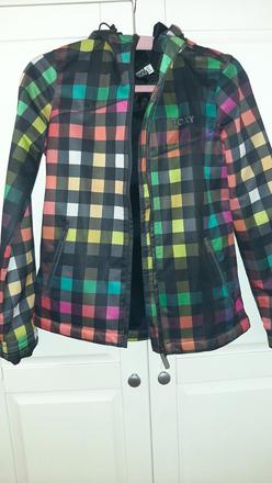 Softshelová bunda roxy + crane, roxy,s