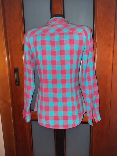 Dievčenská károvaná košeľa veľ.s, s