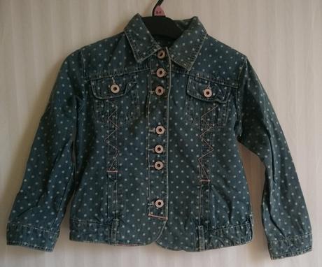 Prechodná košelová bundička s bodkami, brums, brums,110