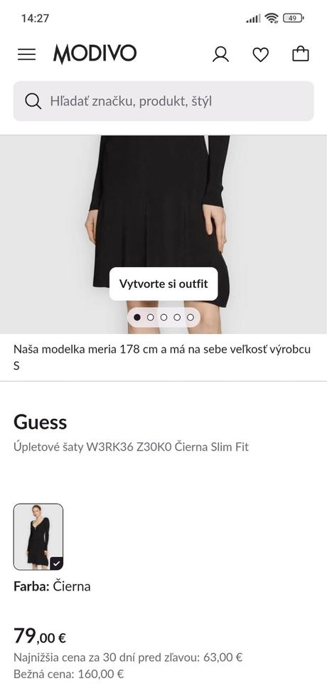 Šaty zn. guess, guess,s