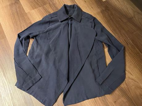 Tmavomodré tenké sačko zara, zara,xs