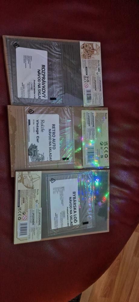 Vintage drevenne puzzle, 