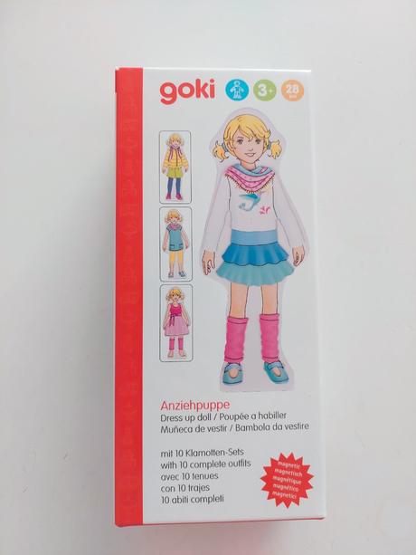 Magneticka hra na prezliekanie babiky goki, 