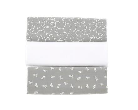 Flanelové plienky motherhood 3ks classics, 