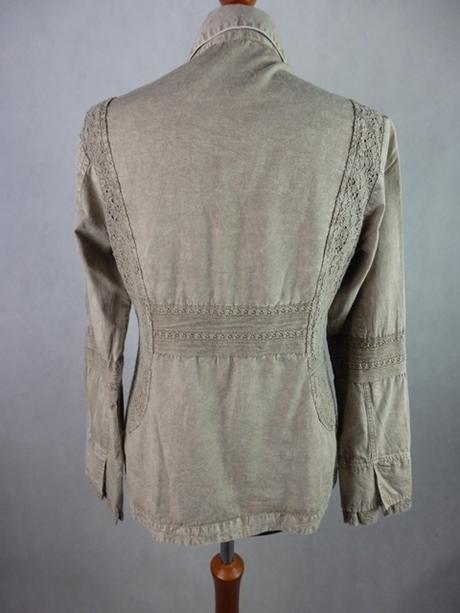 Kvalitná béžová blúzka, 38