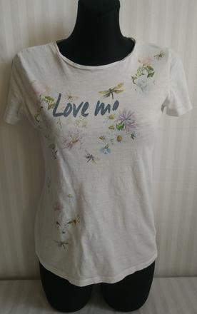 Dámsky top s farebným motívom, love mi, iwie, s