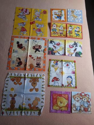 10x servitka na tvorenie,