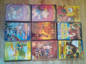 Dvd filmy pre deti a dospelých na 12 fotkách,