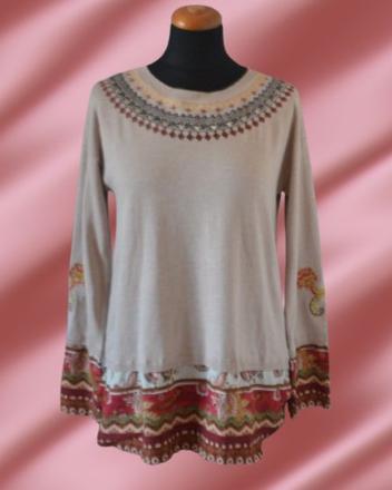 Pulover desigual, veľ. l, desigual,l