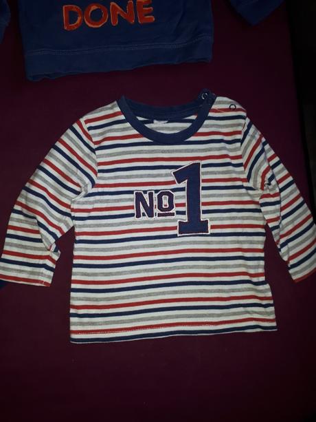 Detske mikiny a tricka 5 kusov, f&f,68