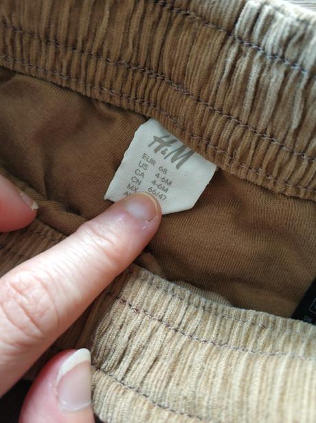 824ša_podsite nohavice + zdarma, h&m,68