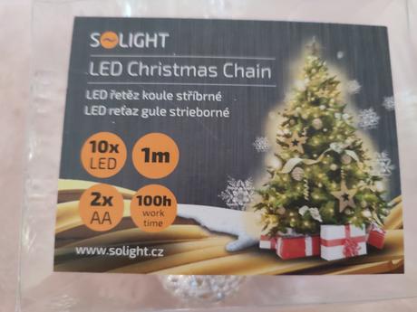 Vianočné ozdoby nové,žarovky na stromček rôzne, 