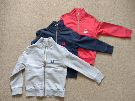 3x mikina vel. 110, zn. benetton, benetton,110
