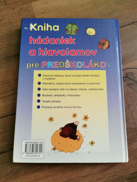 Kniha hádaniek a hlavolamov pre predškolaka, 
