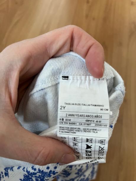 Tricko alebo tenka mikinka benetton, benetton,92