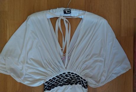 Smotanovo - biele netopierie šaty zn. tally weijl, tally weijl,xs