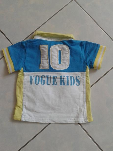 Frajerske polo-tricko chita, vel. 9-12 mes., 86