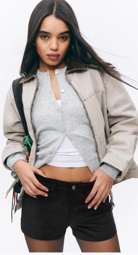 H&m bodkované kraťasy/šortky vel.36/s, h&m,36 / s