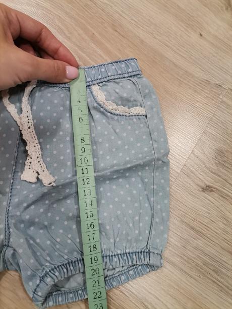 Dievčenské riflove kratase, pepco,80