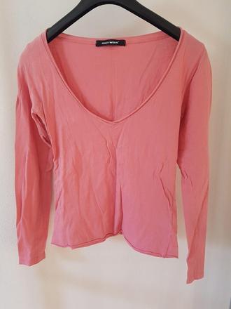 Tenke bavlnene tricko - velky vystrih, tally weijl,m