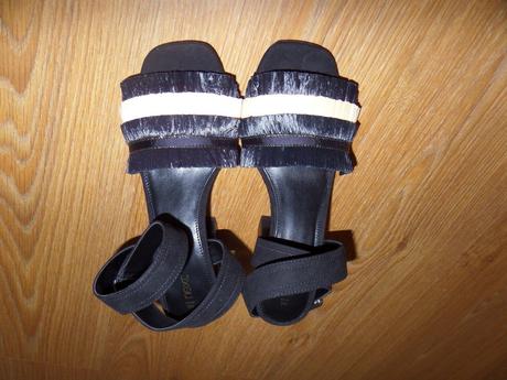 Kožené sandále so strapcami, next,40 / 41