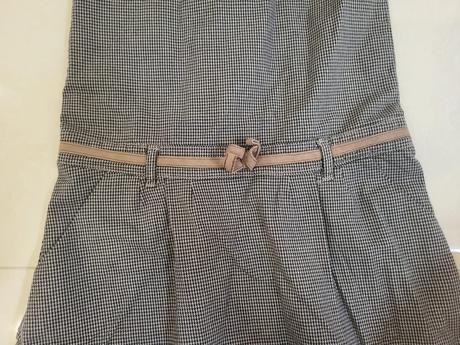 Dievčenské šaty karovane, h&m,104