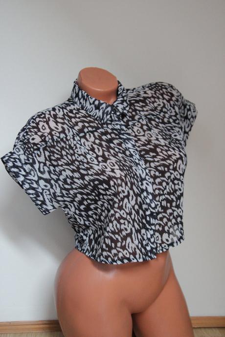 Crop top blúzka select m, select,m