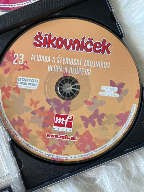 Šikovníček rozprávkové cd 4ks, 
