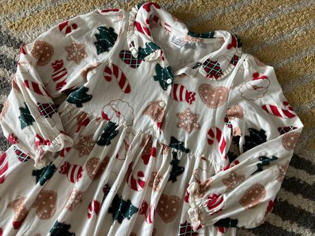 Vianočné šaty little kids, 128