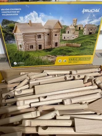 Drevená stavebnica, 